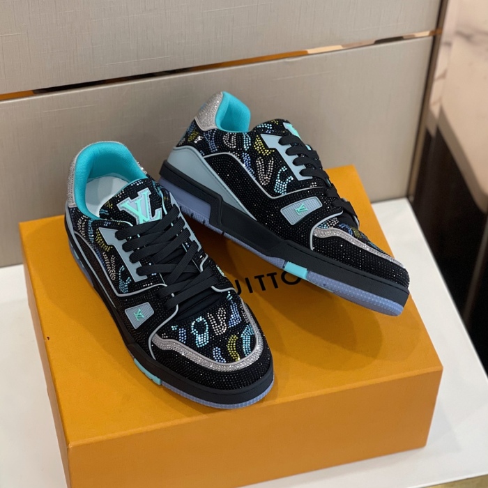 Men Women L*ouis V*uitton Top Sneakers