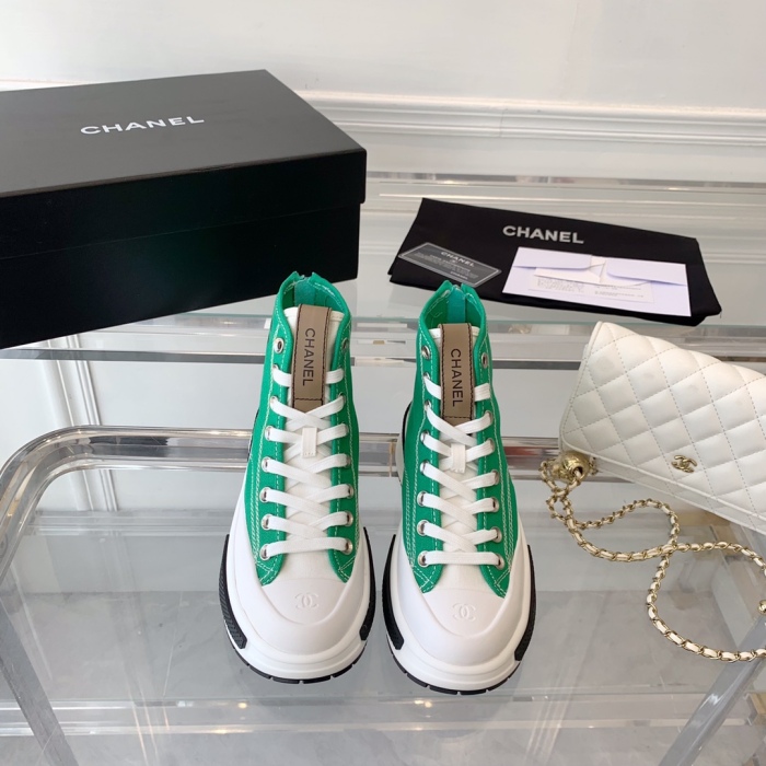 Women C*hanel Top Sneaker