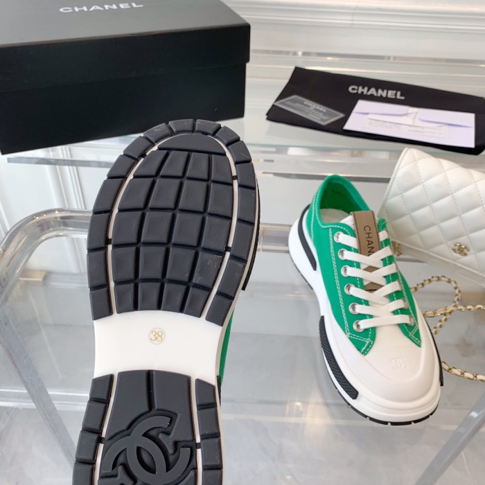 Women C*hanel Top Sneaker