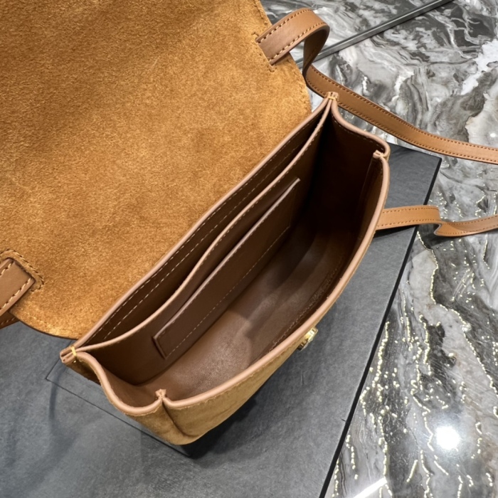 Y*SL Top Bag 18*15.5*5.5cm
