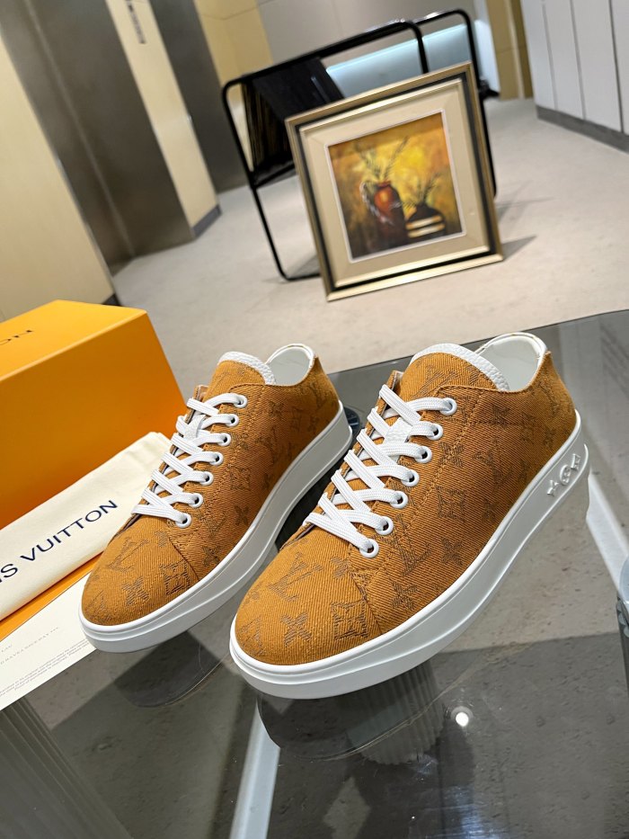 Men L*ouis V*uitton Top Sneakers