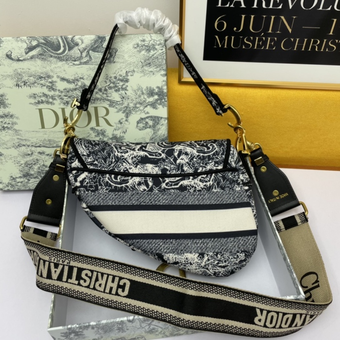 D*ior Top Bag 24*6*18cm