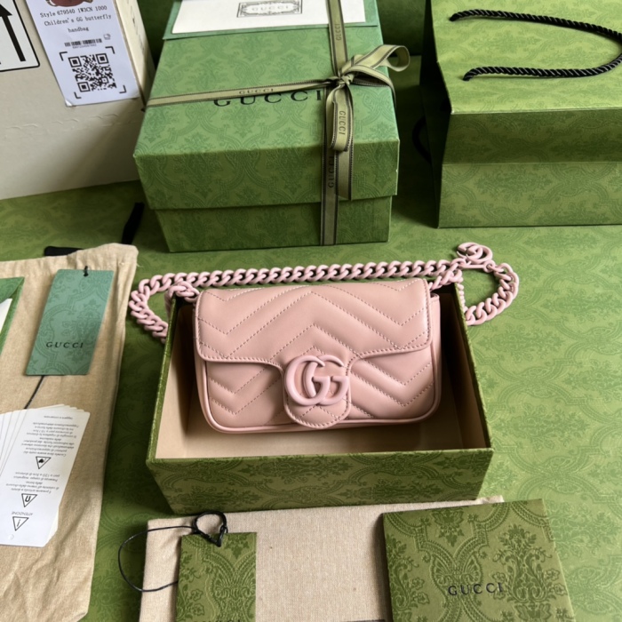 G*ucci Bag Top Quality 16.5*10.2*5.1CM