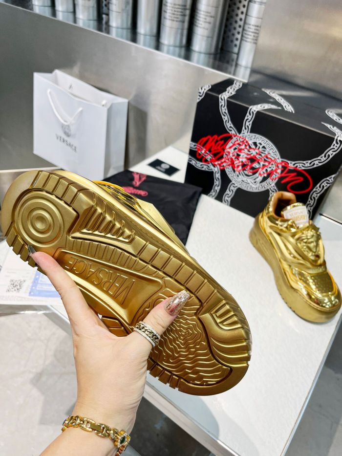Men Women V*ersace Top Quality Sneakers