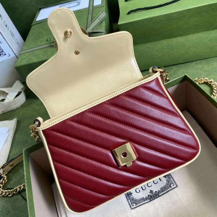 G*ucci Top Bag 21*15.5*8cm