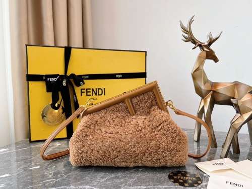 F*endi Bag Top Quality 25*9*18CM