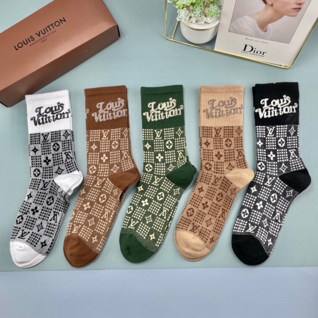 Socks 5 pairs