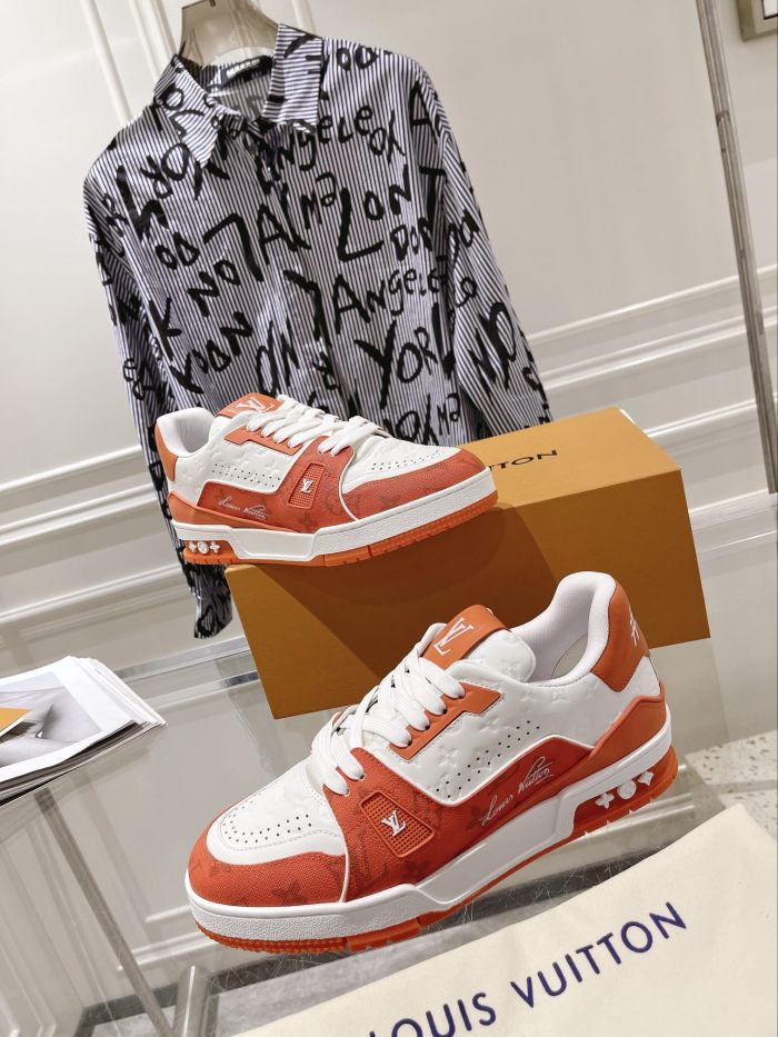 Men Women L*ouis V*uitton Top Sneakers