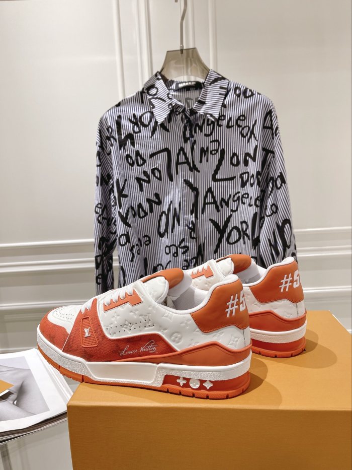 Men Women L*ouis V*uitton Top Sneakers