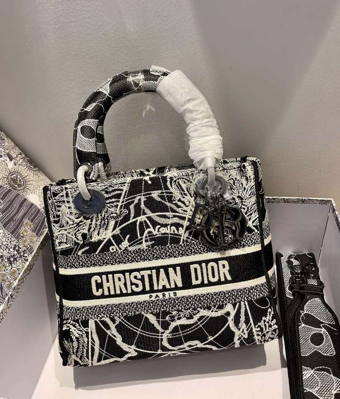 D*ior Top Bag 24*20*11cm