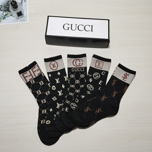 Socks 5 pairs