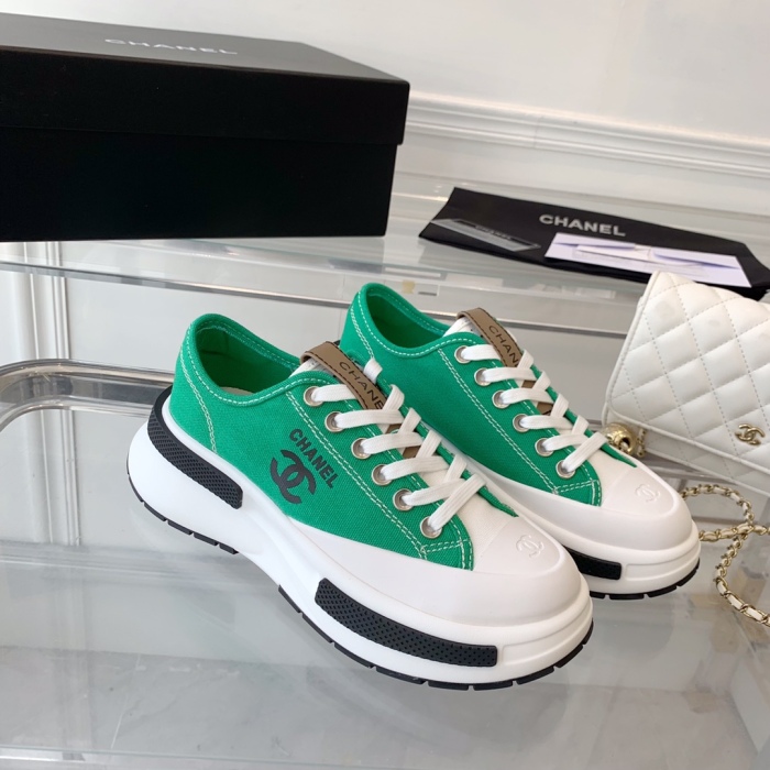 Women C*hanel Top Sneaker