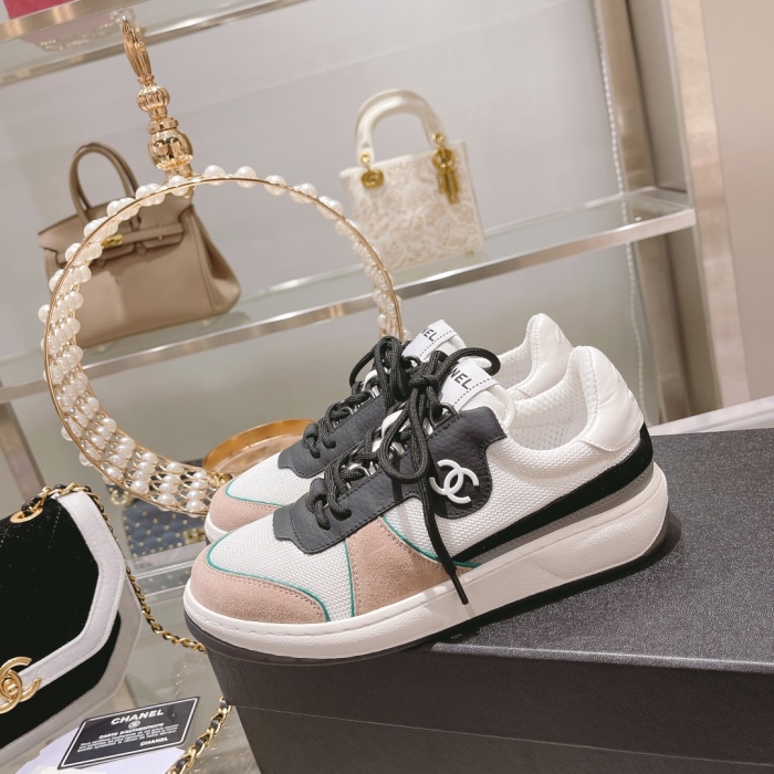 Women C*hanel Top Sneaker