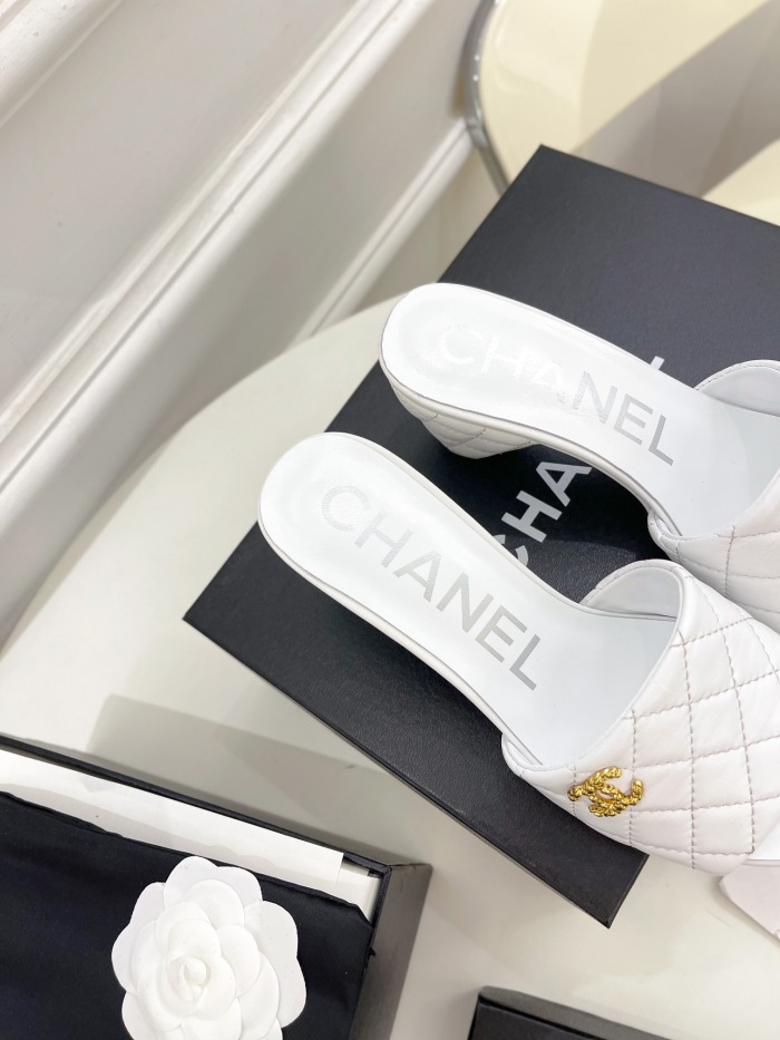 Women C*hanel Top Sandals 6CM