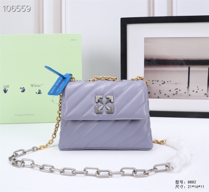 O*ff W*hite Bag Top Quality 21*16*11CM