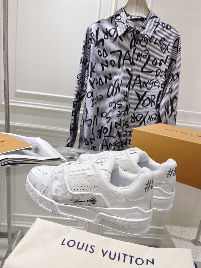Men Women L*ouis V*uitton Top Sneakers