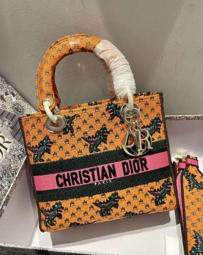 D*ior Top Bag 24*20*11cm