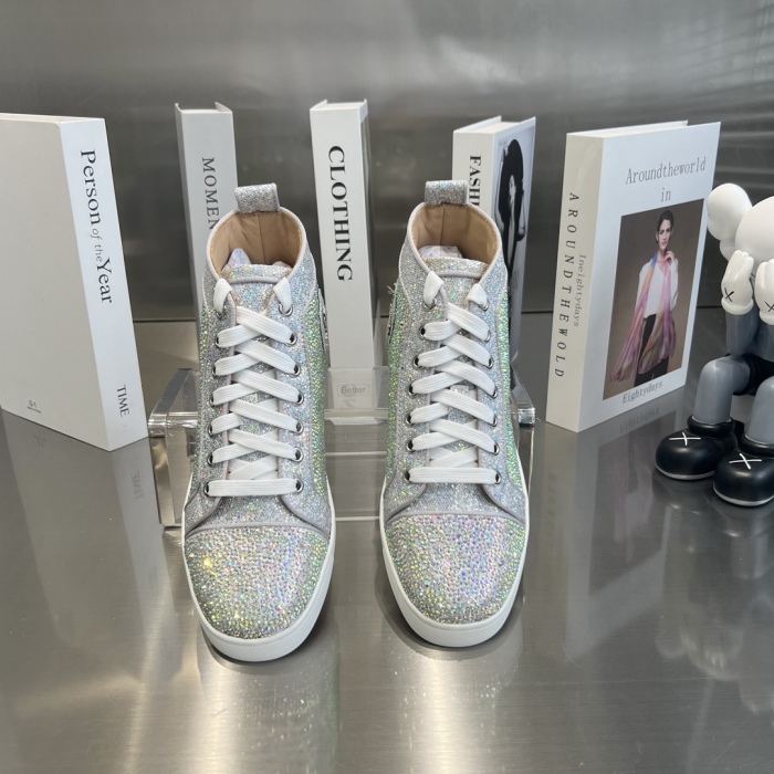 Men Women C*hristian L*ouboutin Top Sneaker