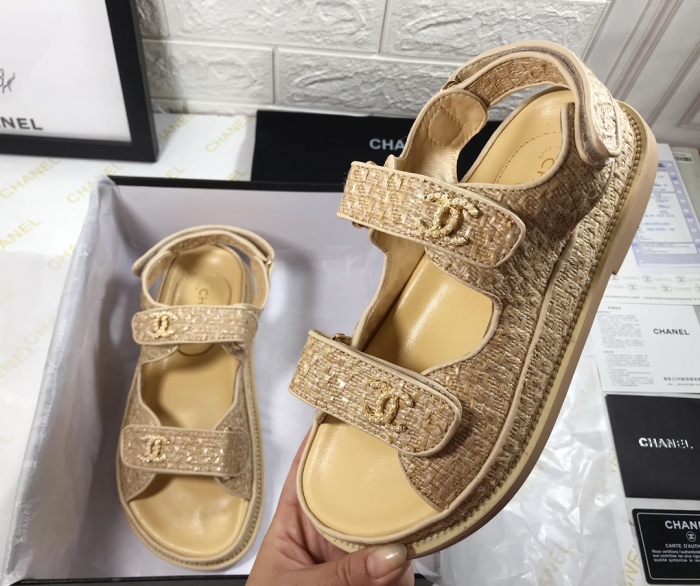 Women C*hanel Top Sandals