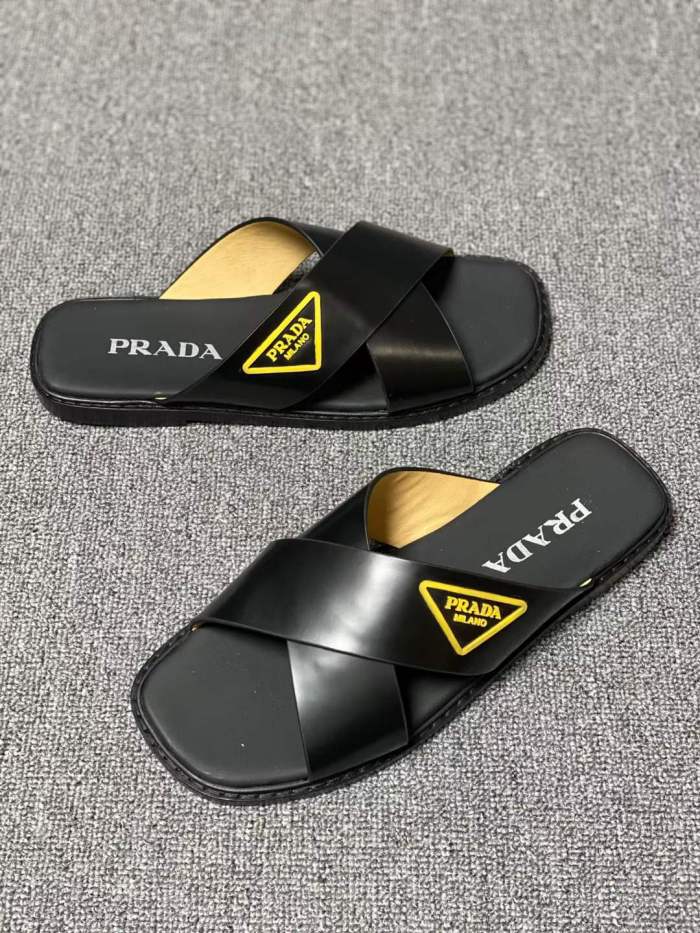 Men P*rada Top Sandals