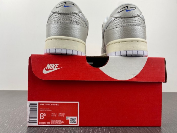 Nike Dunk Low Metallic Silver DX3197-095