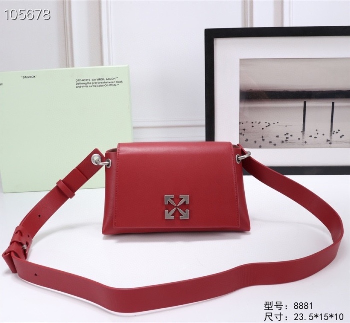 O*ff W*hite Bag Top Quality 23.5*15*10CM