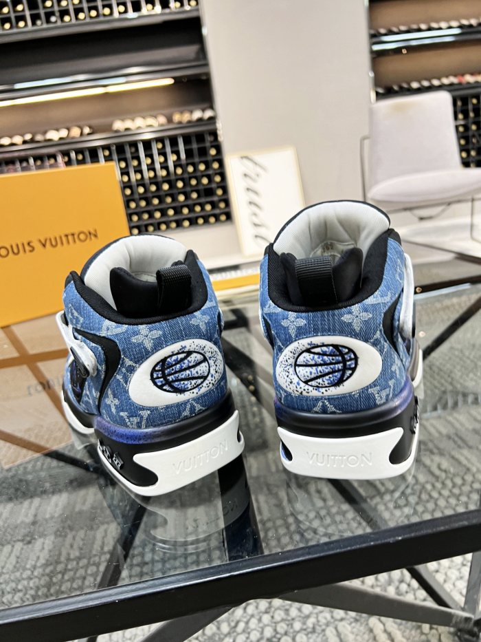 Men L*ouis V*uitton Top Sneakers