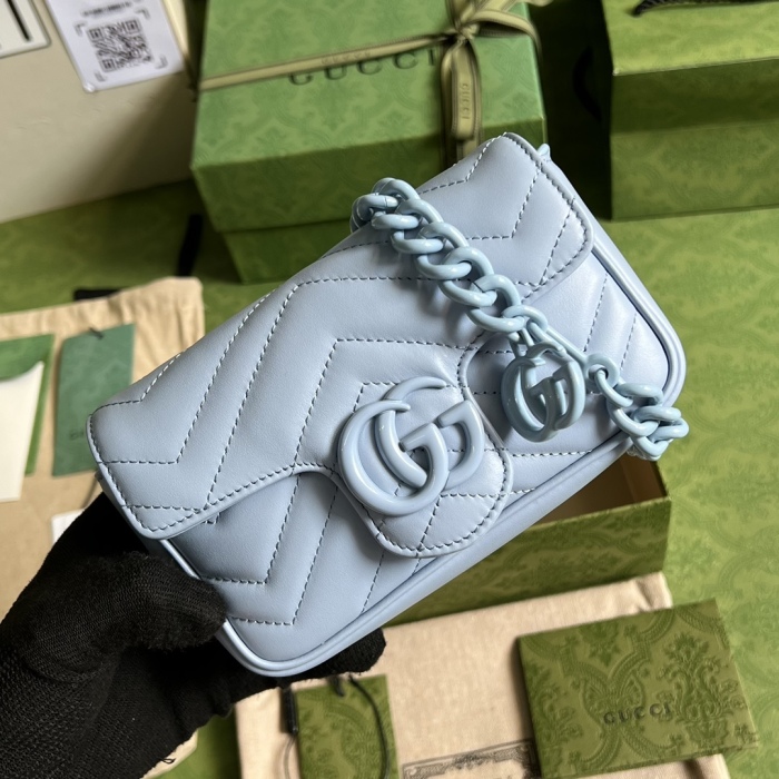 G*ucci Bag Top Quality 16.5*10.2*5.1CM