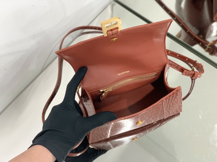 B*alenciaga Top Bag 23*10*24cm