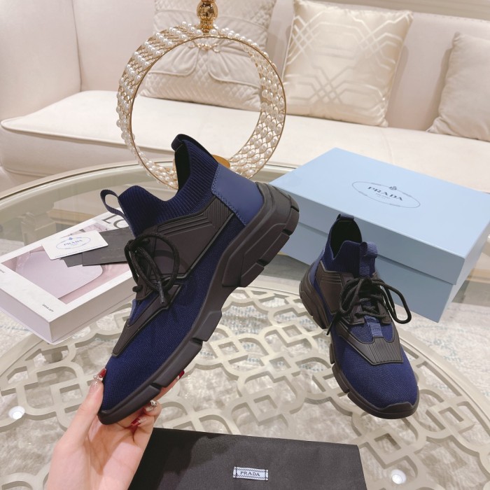 Men Women P*rada Top Sneaker