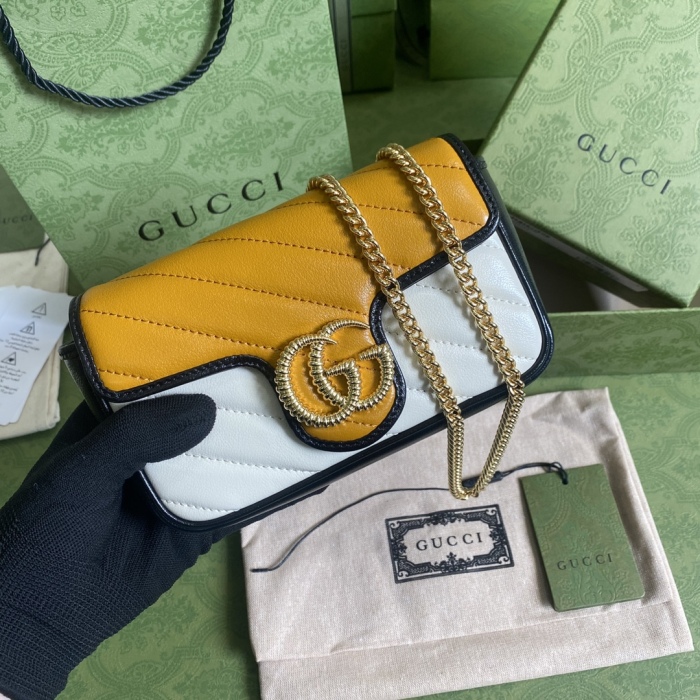 G*ucci Bag Top Quality 16.5*10.2*5.1cm