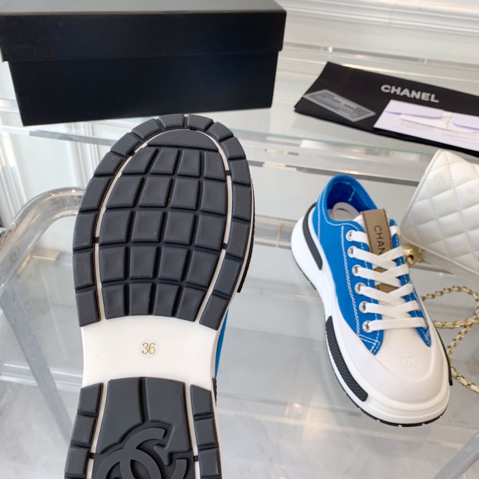 Women C*hanel Top Sneaker