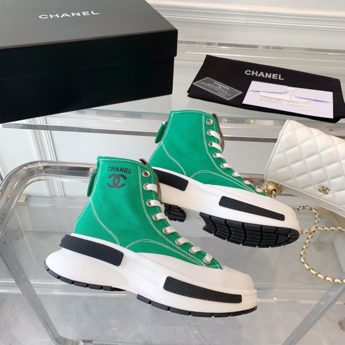 Women C*hanel Top Sneaker
