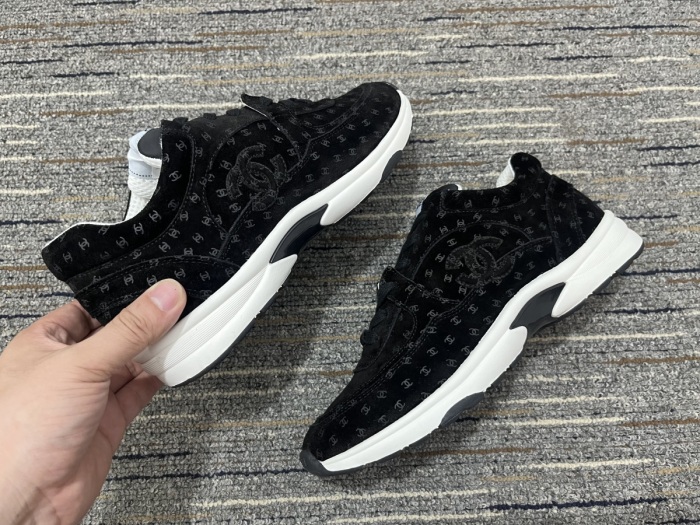 Women C*hanel Top Sneaker