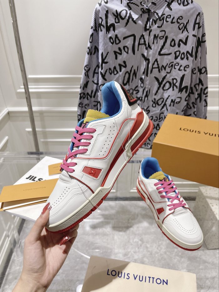 Men Women L*ouis V*uitton Top Sneakers