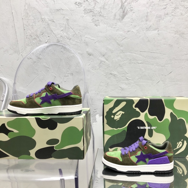 Men Women B*ape Top Sneaker