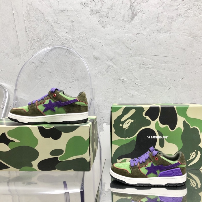 Men Women B*ape Top Sneaker