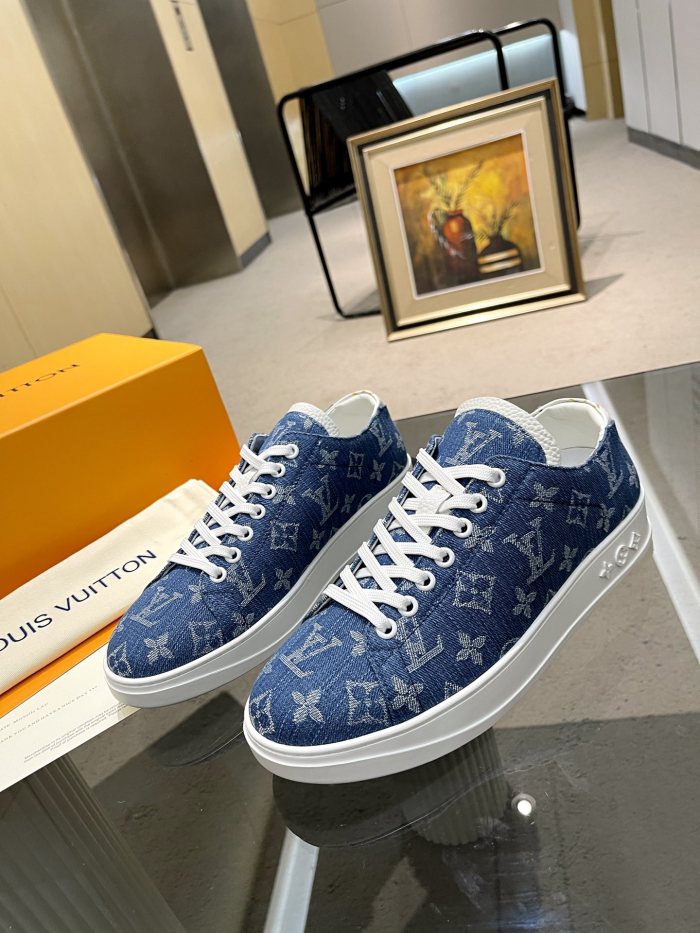 Men L*ouis V*uitton Top Sneakers