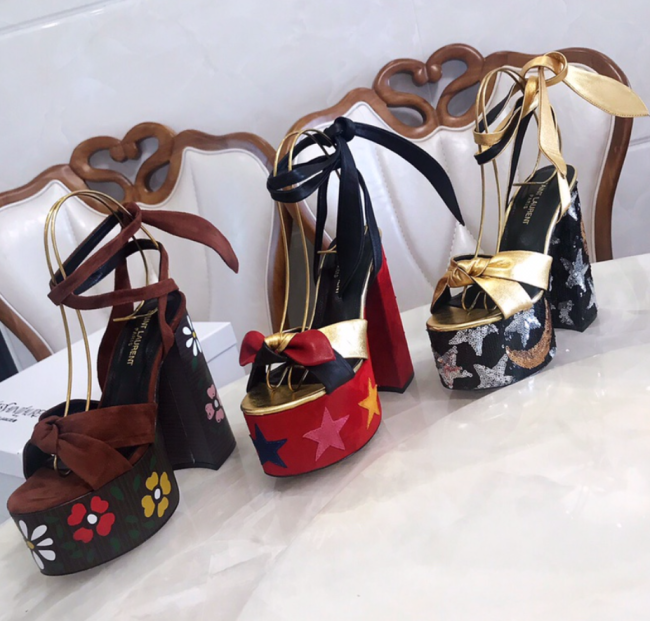 Women Y*SL Top Quality High Heels