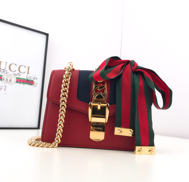G*ucci Bag Top Quality 19*14*7.5CM