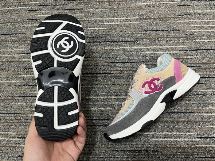 Women C*hanel Top Sneaker