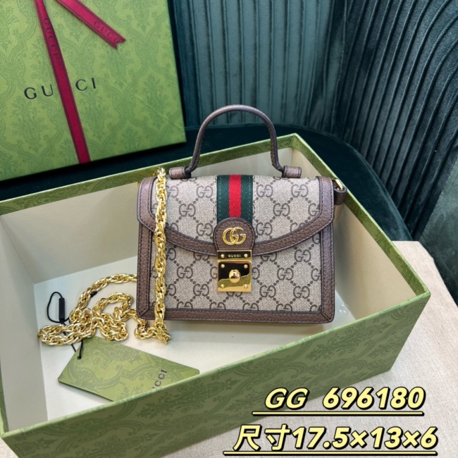 G*ucci Bag Top Quality 17.5*13*6CM