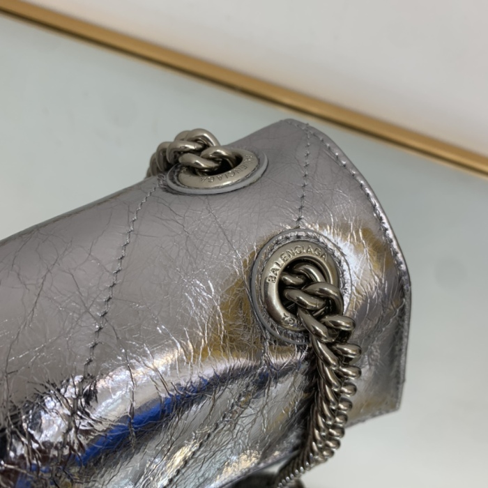B*alenciaga Top Bag 24.9*15*7.9cm