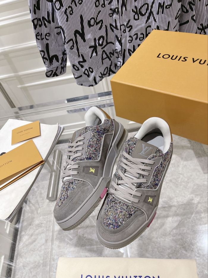 Men Women L*ouis V*uitton Top Sneakers