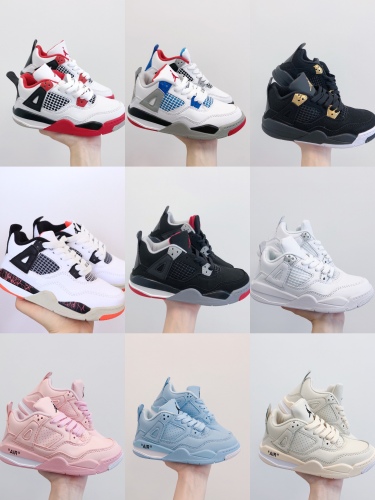 Kids Jordan 4 Shoes