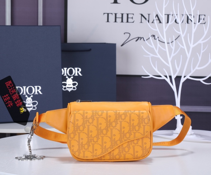 D*ior Top Bag 19*14*6cm