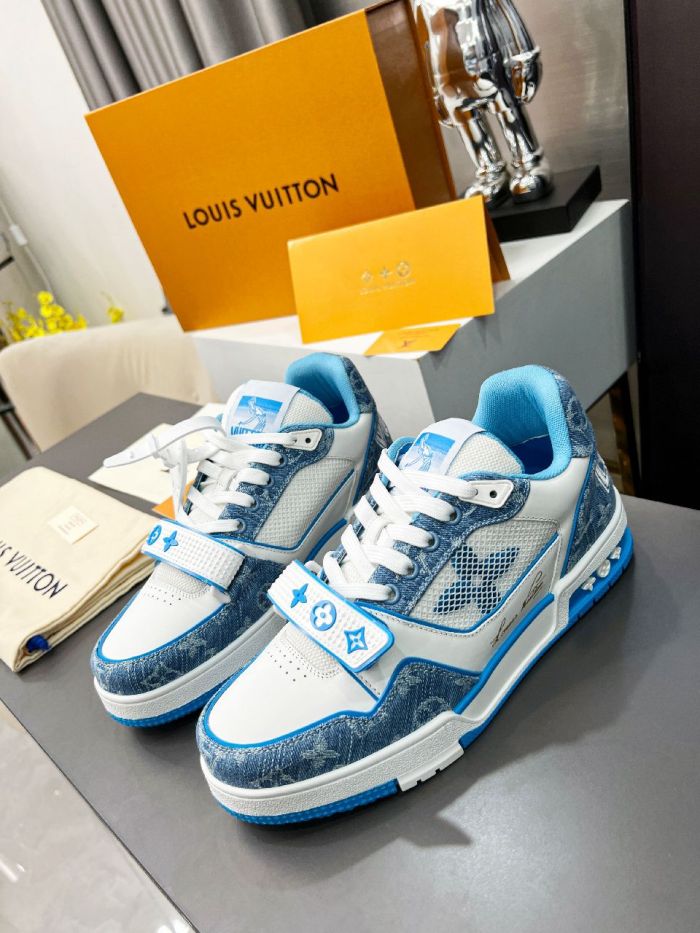 Men Women L*ouis V*uitton Top Sneakers