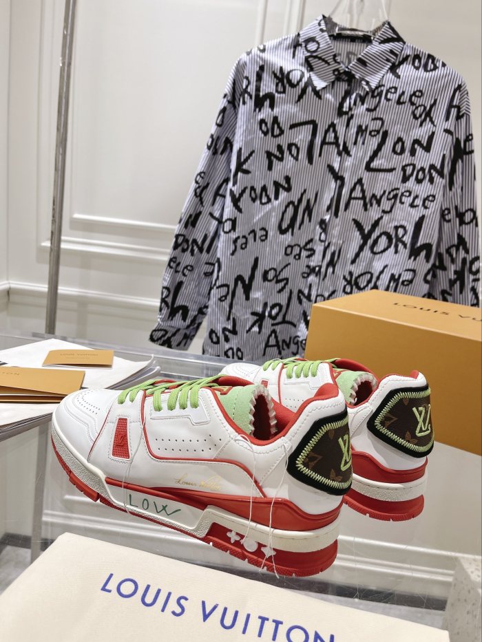 Men Women L*ouis V*uitton Top Sneakers