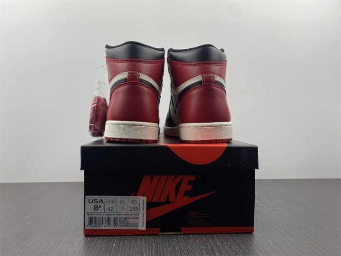 Air Jordan 1 Bred Toe 555088-610