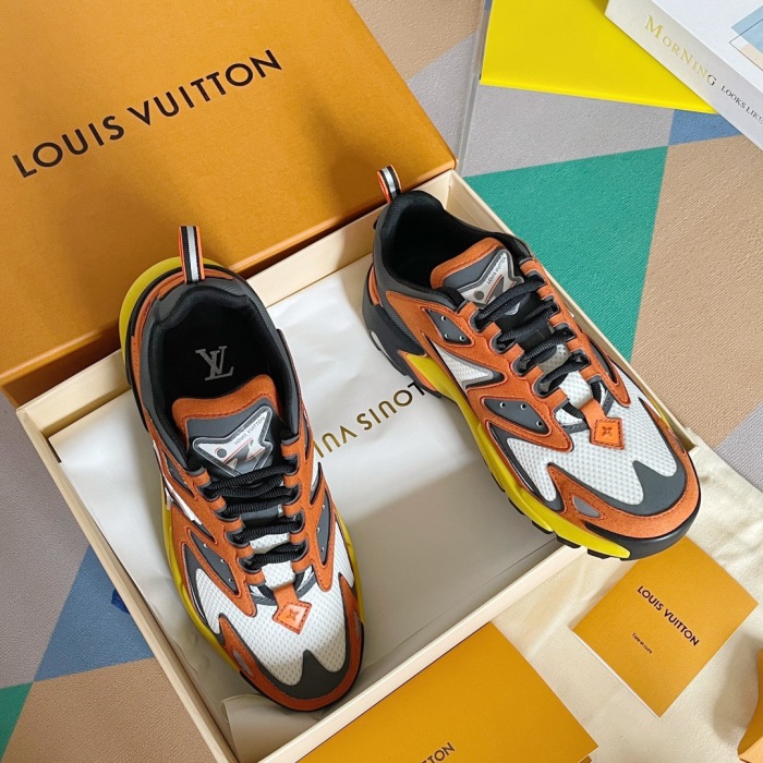 Men L*ouis V*uitton Top Sneakers